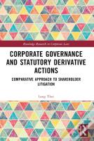 Corporate Governance And Statutory Derivative Actions