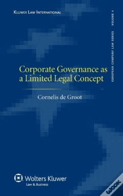 Capa do artigo Corporate Governance As A Limited Legal Concept
