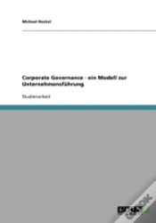 Capa do artigo Corporate Governance - Ein Modell Zur Un