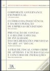 Capa do artigo Corporate Governance em Portugal - O Código da Insolvência e da Recuperação de Empresas Revisitado