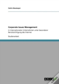 Capa do artigo Corporate Issues Management