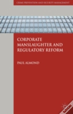 Capa do artigo Corporate Manslaughter And Regulatory Reform
