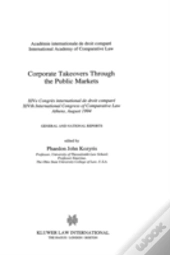 Corporate Takeovers Through The Public Markets
