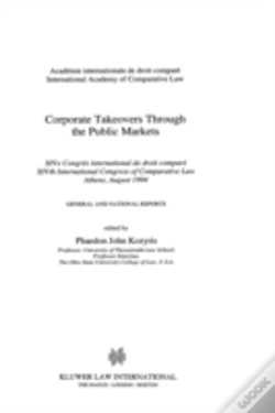 Capa do artigo Corporate Takeovers Through The Public Markets