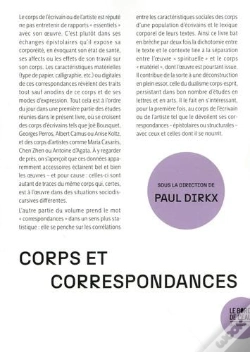 Capa do artigo Corps Et Correspondances