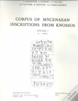 Capa do artigo Corpus Of Mycenaean Inscriptions From Knossos: Volume 1, 1-10631-1063