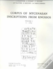 Capa do artigo Corpus Of Mycenaean Inscriptions From Knossos: Volume 1, 1-10631-1063
