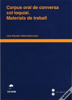 Capa do artigo Corpus Oral De Conversa Col·Loquial. Materials De Treball (Llibre + Cd-Rom)