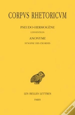 Capa do artigo Corpus Rhetoricum Tome 2 ; L'Invention