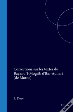 Capa do artigo Corrections Sur Les Textes Du Bayano 'L-Mogrib D'Ibn-Adhari (De Maroc)