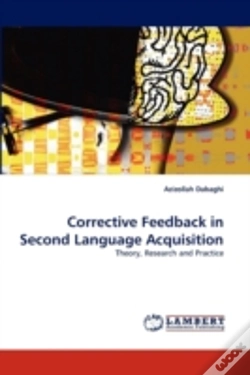 Capa do artigo Corrective Feedback In Second Language Acquisition