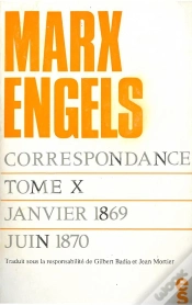 Capa do artigo Corresp Marx Engels