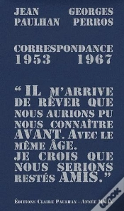 Capa do artigo Correspondance 1953-1967