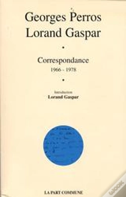 Capa do artigo Correspondance 1966-1978