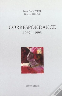 Capa do artigo Correspondance 1969-1994
