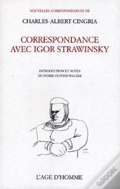 Capa do artigo Correspondance Avec Igor Strawinsky