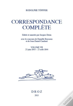 Capa do artigo Correspondance Complete. Volume Vii