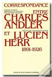 Correspondance Entre Charles Andler Et Lucien Herr (1891-1926)