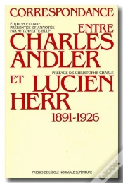 Capa do artigo Correspondance Entre Charles Andler Et Lucien Herr (1891-1926)