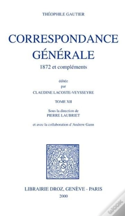Capa do artigo Correspondance Generale