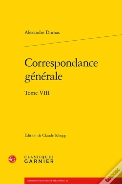 Capa do artigo Correspondance Générale Tome 8