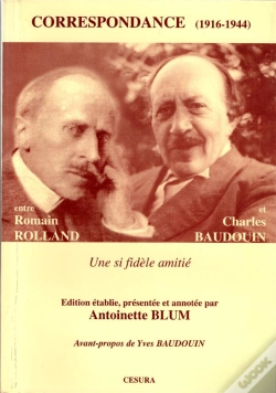 Capa do artigo Correspondance ; Romain Rolland Et Charles Baudouin ; Choix De Lettres 1916-1944
