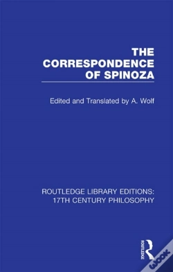 Capa do artigo Correspondence Of Spinoza