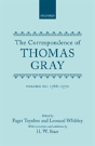 Correspondence Of Thomas Gray - Preview