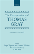 Correspondence Of Thomas Gray