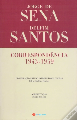 Capa do artigo Correspondência 1943-1959 - Jorge de Sena e Delfim Santos