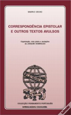 Capa do artigo Correspondência Epistolar e Outros Textos Avulso