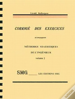 Capa do artigo Corrige Des Exercices Accompagnant Methodes Statistiques De L'Ingenieur Vol 2