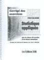 Corrige Des Exercices Statistique Appliquee Pour Les Sciences De La Gestion Et Les Sciences Economiq - Preview