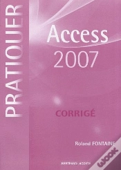 Capa do artigo Corrigé Pratiquer Access 2007