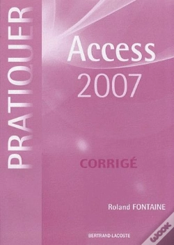 Capa do artigo Corrigé Pratiquer Access 2007