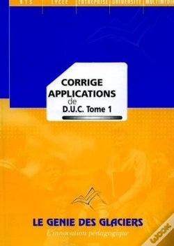 Capa do artigo Corriges Applications De D.U.C T.1