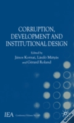 Capa do artigo Corruption, Development And Institutional Design