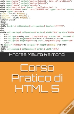 Capa do artigo Corso Pratico Di Html 5