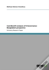 Cost-Benefit Analysis Of E-Governance