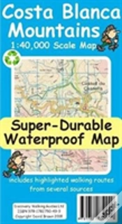 Capa do artigo Costa Blanca Mountains Tour & Trail Super-Durable Map