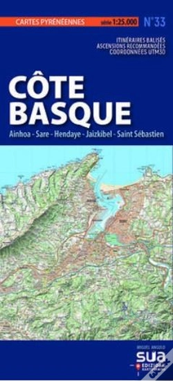 Capa do artigo Cote Basque Ainhoa-Sare-Hendaye-Jaizkibel-Saint Se