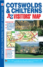 Cotswolds And Chilterns A-Z Visitors' Map - Preview