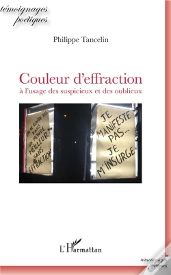 Capa do artigo Couleur D'Effraction A L'Usage Des Suspicieux Et Des Oublieux