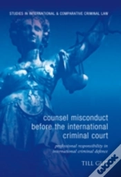 Capa do artigo Counsel Misconduct Before The International Criminal Court