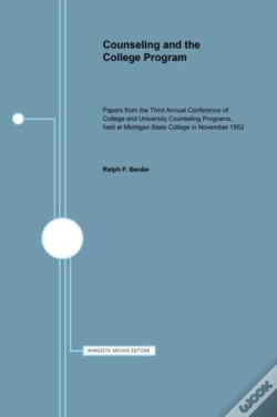 Capa do artigo Counseling And The College Program