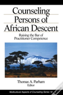 Capa do artigo Counseling Persons Of African Descent