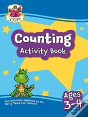 Counting Activity Book For Ages 3-4 (Preschool)