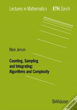 Capa do artigo Counting, Sampling And Integrating: Algorithms And Complexity