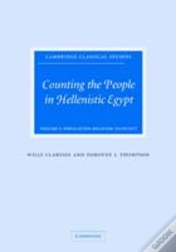 Capa do artigo Counting The People In Hellenistic Egypt 2 Volume Set