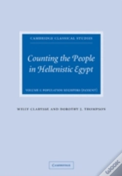 Capa do artigo Counting The People In Hellenistic Egypt 2 Volume Set